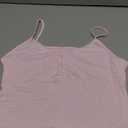 RoseSeek Women's Lace Trim Spaghetti Strap Tank Tops Button Front Crop Camisole Top Coquette Clothes, Size M