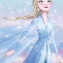 Trends International Disney Frozen - Elsa Glance Wall Poster, 22.375" x 34", Premium Unframed Version, 34"L x 22.4"W