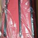Rockland 40" Polyester Rolling Duffel Bag, Red