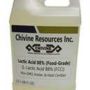 Lactic Acid 88% (Solution) Food Grade, Non-GMO; Kosher & Halal Certified