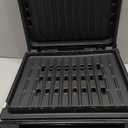 George Foreman Smokeless - Digital Smart Select, Family Size (4-6 Servings), Stainless Steel, GRD6090B