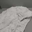 Boll & Branch Signature Hemmed Fitted Baby Crib Sheet for Boys and Girls - One Size, White - Toxin-Free, Soft, 100% Organic Cotton - Top-Stitched Elastic Band, Secure Fit for Standard Cribs