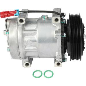 ECCPP AC Compressor Fast Cooling Fit for Chevrolet C4500 C5500 C6500 C7500 C8500 Kodiak 8.1L 2003-2009 Air Conditioning Compressor
