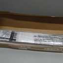 LazBlinds No Drill Blackout Cellular Shades, 30.5" W x 64" H, White