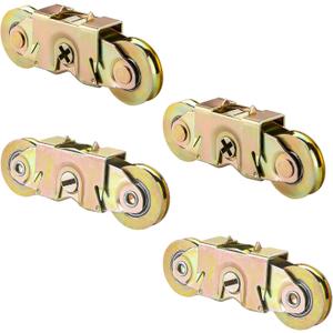 2 x MaxxGeek Sliding Patio Door Tandem Roller Assembly Fit Andersen Sliding Door Rollers Replacement #1997061 (1982 to P) & Replaces #1273704 (1964 to 1982),1-1/4'' Roller Bearing(4 Pack)