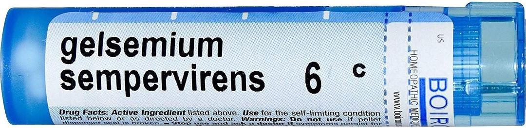3 x Gelsemium Sempervire 6C MD Boiron 1 Tube Pellet