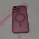 TOCOL Magnetic for iPhone 13 Pro Max Case, Upgraded Full Camera Protection, Compatible with Magsafe, Drop Protection, Translucent Matte Back for iPhone 13 Pro Max 6.7 inch (Plum)