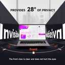Mamol 15.6 Inch Laptop Privacy Screen Filter for 16:9 Widescreen Display, Eye Protection Anti Glare & Blue Light Filter, Privacy Screen Protector for 15.6" Laptop