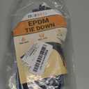 15" Rubber Bungee Cords with Hooks, Heavy Duty EPDM Bungee Cord with 150% Max Stretch, Heavy Duty Bungee Straps for Securing Tarps, Canvases, Cargo, Motorcycle, Weatherproof, Pack of 10