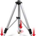 YAMATIC Impact Sprinkler on Adjustable Tripod Base, 360 Degree Large Area, Heavy Duty Adjustable Pulsator Sprinkler for Lawn, Yard and Grass Irrigation, Spray up to 20-90ft(Zinc Head) (1 Pack)