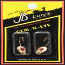 GE613AP Gem-N-Eye Original No.6 Lure (2-Pack), Gold