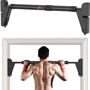Sportneer Pull Up Bar for Doorway, No-Drill, 30-37.4 in, 440 lb