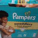 Pampers Swaddlers Diapers, Size 0 (up to 10 lbs), 140 Count, Absorbent, Keeps Baby Dry and Comfortable, Skin Safe Disposable Baby Diaper