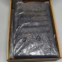 150L Laundry Hamper with Wheels, Rolling Laundry Basket with Metal Frame and Removable Bag, Large & Tall Dirty Clothes Hampers for Bedroom Aesthetic, Laundry Room, Bathroom, Dorm-Black (40GAL)