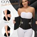 SHAPSHE Waist Trainer for Women Tummy Control Waist Cincher Corset Sport Workout Body Shaper Postpartum Belly Band Gym, M