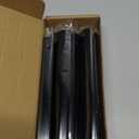 Ravinte Hardware 6 Pack Black Cabinet Handles, 7.8 Inch (200mm) Finger Edge Pulls, 6-1/4 Inch Hole Center, Finger Pulls for Cabinets