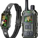 BLACKDOG Military Dog Shock Collar - 4200ft Dog Training Collar with Remote, 4 Training Modes, Flashlight & Strobe, 3-Month Battery, IP67 Waterproof Dog E Collar for All Breeds 5-150lbs (Army Green)