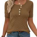 Kistore Short Sleeve Sweater for Women Fashion Clothing 2026 S-XL
