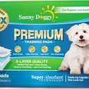 Pee Pads for Dogs Large 22x 22, 120 Count Puppy Pads Pet Training Pads Disposable Upgraded Odor Control, Potty Pads Absorbent and Leak-Proof Dog Housebreaking & Puppy Supplies