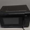 Emerson MW7302B Compact Countertop Microwave Oven with Touch Control, LED Display, 700W, 10 Power Levels, 6 Auto Menus, Glass Turntable and Child Safe Lock, 0.7 Cu., Ft. Black