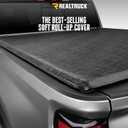 TruXedo TruXport Soft Roll Up Tonneau Cover for 2017-2027 Ford F250/F350 | Fits 2017 - 2027 Ford F-250/350/450 Super Duty 6' 10" Bed (81.9")