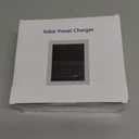 Solar Panel for Ring Camera, 2 Pack 4W Solar Charger Compatible with Rings Spotlight &All-New Stick Up Outdoor Cam Battery, 10ft Long Cable with USB-C to Ring Barrel Plug Adapter