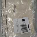 Sintuff Recliner Leg Rest Cushion Sofa Footrest Pillow with Cover Half Moon Bolster Pillow Under Knee Pillow for Sleeping On Back Alleviating Pain, 19.7 x 8 x 3.5 Inch (Beige)