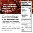 Old Trapper Beef Jerky, Old-Fashioned 8 Ounce Bag, Tender Meat Snacks for Lunches or Between Meals, 11 Grams of Protein, Zero Grams of Fat, and 70 Calories per Serving (Pack of One) (EXP 09/01/27)