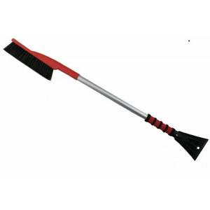 Auto Drive Winter Driving Snow Brush 35" Length Aluminum HandleRed
