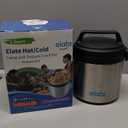 Elate Thermos Food Jar for Hot Food | 64oz Vacuum-Insulated Food Jar, Stainless Steel Wide-Mouth Thermal Food Container, Portable Lunch Crock for Outdoor, Camping, Picnics, Trips, Potlucks 2-Quart