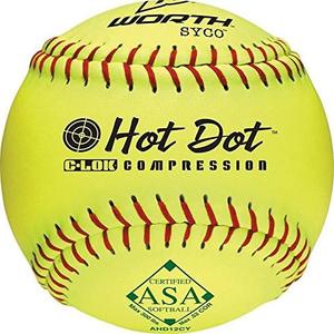 Worth | Slowpitch Softballs | USA / ASA Approved | 1 Count | Multiple Options