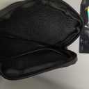 Black Switch 2 (2025) Carrying Travel Bag Slim Pouch, Ultra-Light Switch 2 Case Soft Handbag, with Leather Waterproof and Inner Fiber Scratch-Resistant Protection