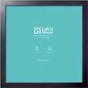 LaVie Home 18 x 18 Picture Frame, Square Poster Frame with High Definition Plexiglass, Horizontal or Vertical Wall Gallery Poster Frames Suitable for Photos, Artworks, Posters,Puzzle, Black 1pc