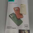 ESR for iPhone16 Plus Case with MagSafe, Supports Magnetic Charging, Smooth & Slim Silicone Case, Shockproof, Full Screen and Camera Protection, Soft Microfiber Lining,Teal