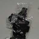 2 Pairs Copper Arthritis Gloves for Women Men, Compression Gloves with Adjust Strap for Arthritis, Wrist Support, Hand Pain, Fingerless Computer Typing Gloves for Carpal Tunnel, RSI (Small/Medium) (Black)