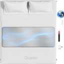 XKETA Graphene Grounding Mat for Bed: Indoor Earth Therapy for Better Sleep & Energy Boost – Conductive Sleep Pad with Grounded Benefits – Wellness Gift Kit for Women (Queen)