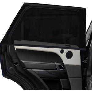 2Pack Mesh Car Window Cover 34" to 43", Window Screen Side Window Car Sun Shade for Camping Overnight Sleeping Baby Feeding, Fit for Most SUVs