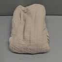 EMME Cotton Throw Blanket for Couch Soft Muslin Blankets 50"x60" Lightweight Breathable Blanket Light Tan All Season Gauze Blanket