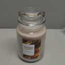 Yankee Candle Amber & Sandalwood, Scented Candle, 22oz Large Jar with up to 150 Hour Burn Time, Giftable