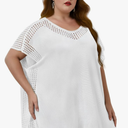 Chalier Hollow Out Swimsuit Coverup for Women, Womens Bathing Suit Beach Cover Up Swimwear Dress