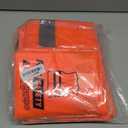 PeerBasics Safety Vests Bulk Pack - Reflective High Visibility, Men Women, Mesh (Regular, Orange)