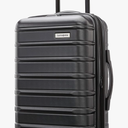 Samsonite Omni 1 Carry-On Hardside Luggage with 360° Spinner Wheels - Scratch Resistant Hardshell - TSA, Airline-Approved - Expandable Polycarbonate Shell for Lightweight Travel - Midnight Black