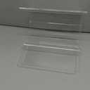 36pcs Wood Shelf Label Holder Plastic Price Tag Holder Supermarket Retail Sign PVC Clear Shelf Label Holder (Includes 50 Pieces Label Inserts) Perfect Fits 18 mm Wooden Shelving. (18mm thickness shelf (Suitable 16-18mm))