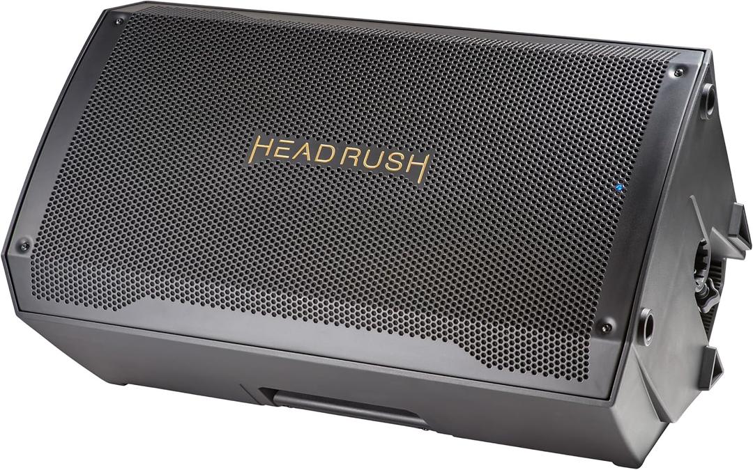 HeadRush FRFR112 MKII - 2500W Electric and Bass Guitar Amp, 12" Full-Range Flat-Response Bluetooth Speaker for Multi-FX and Amp Modeling Processors
