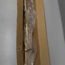 Gold Candle Sconces Set of 2, Retro Long Metal Candle Holders for Wall, Elegant Wall Decor for Living Room, Dining Room, Bathroom, and Office