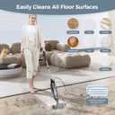 Steam Mop, 12-in-1 Powerful Handheld Steam Cleaner Detachable Steam Mops for Floor Cleaning, 565ML Removable Tank, 23FT Power Cable, MultiPurpose Steamer for Hardwood, Tile, Grout, Furniture