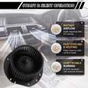 700022 HVAC Front AC Blower Motor with Fan Cage, FOTZ18504A