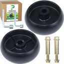 2 Pack GX10168 Deck Wheel Replaces GX10168 for John Deere 107H 107S 155C 1642HS D155 L110 L2048 L2548 LA100 LA105 LA110 LA115 LA165 S2554 X125 X126 Z245 Z255 Z315 Z320 Tractors