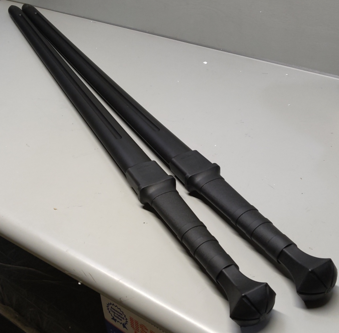 Medieval Sword Plastic Models, Black, 45"L, Pack of 2