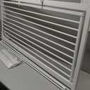 57" Extra Tall Cat Gate for Doorways, 29.5"-33.4" Tall Pet Gates for Cats Walk Through, Auto Close High Baby Gates with Door, Child Safety Gate Indoor Stairs, Cat Proof Gate for Dogs, White